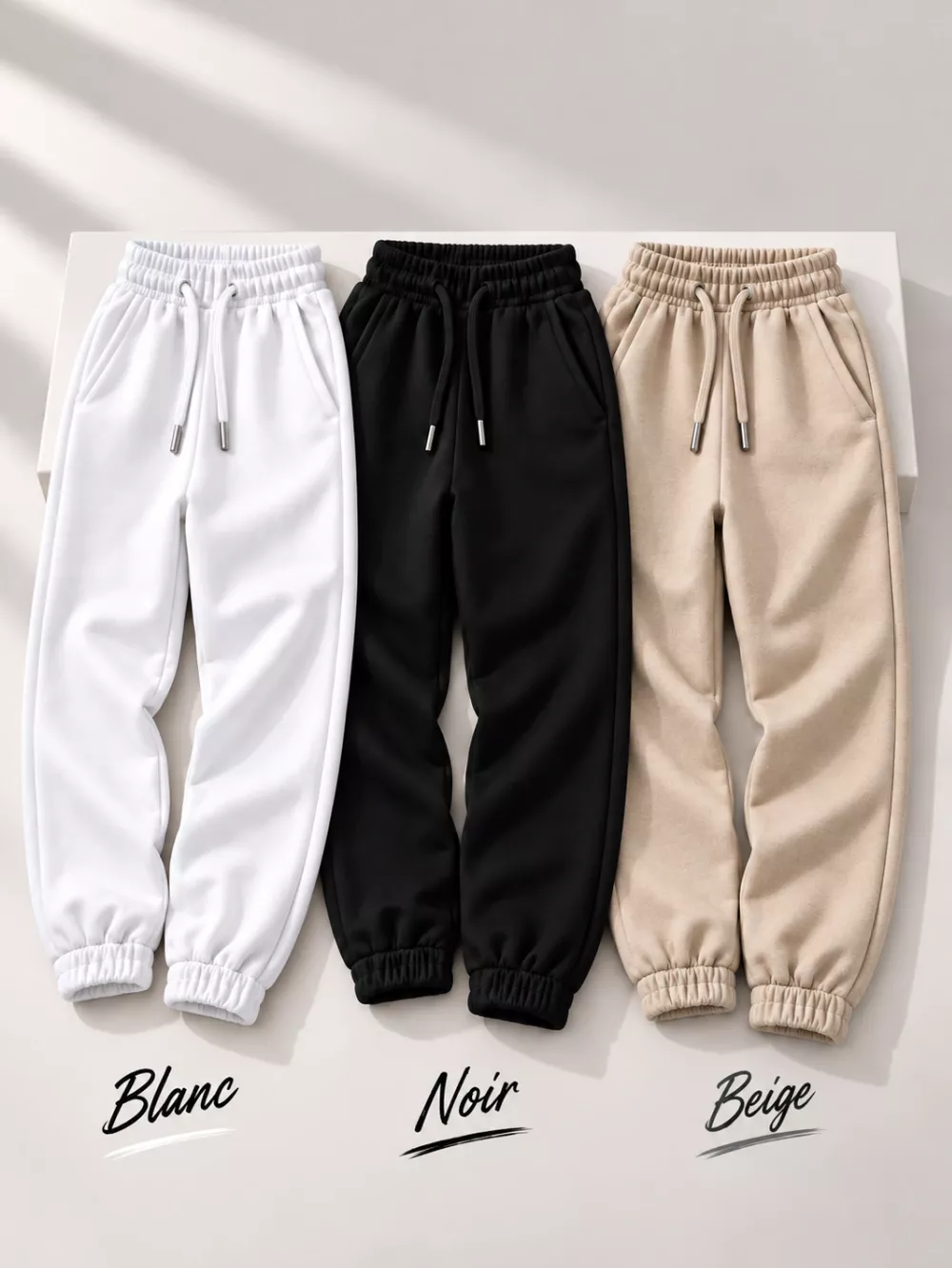 Pack 3 Pantalons Jogging