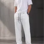 Pantalon Baggy Coton - Blanc