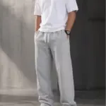 Pantalon Baggy Coton - Gris