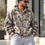 Capuche Old Money Oversize - Beige
